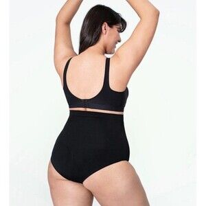 Shapermint Empetua High-Waisted Shaper Panty Black Underwear Sz 4XL New